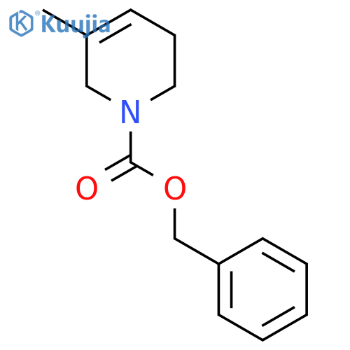 Benzyl 5-methyl-1,2,3,6-tetrahydropyridine-1-carboxylate structure