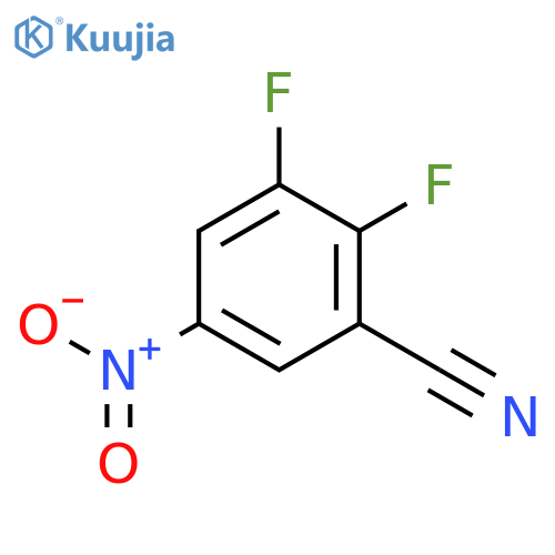 2,3-Difluoro-5-nitrobenzonitrile structure