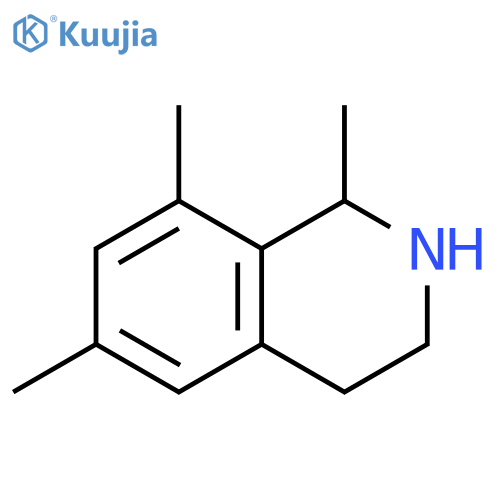 1,6,8-trimethyl-1,2,3,4-tetrahydroisoquinoline structure