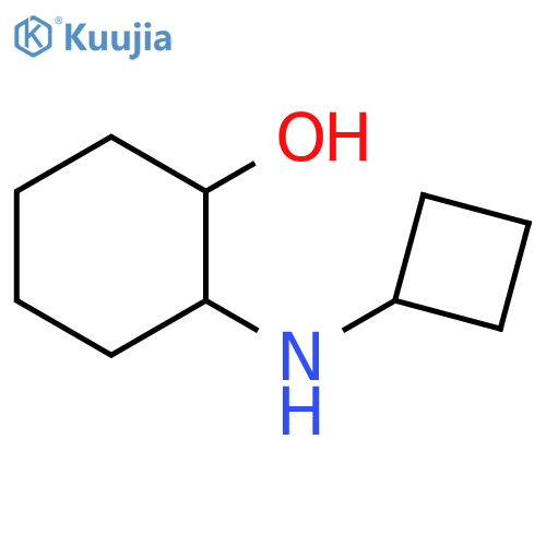 2-(cyclobutylamino)cyclohexan-1-ol structure