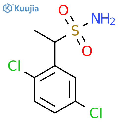 1-(2,5-Dichlorophenyl)ethane-1-sulfonamide structure