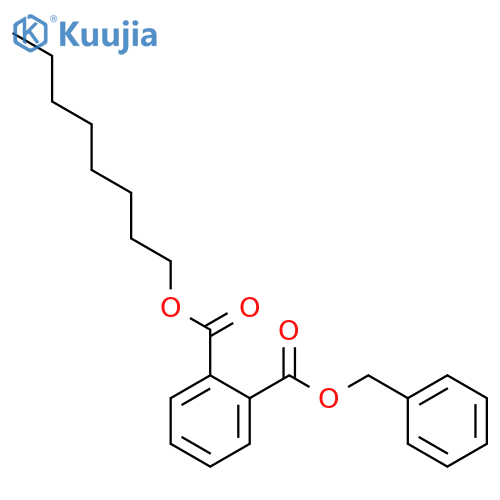Octyl Benzyl Phthalate structure