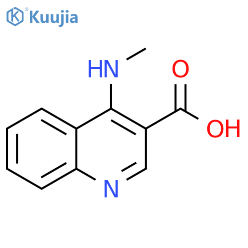 4-(methylamino)quinoline-3-carboxylic acid structure