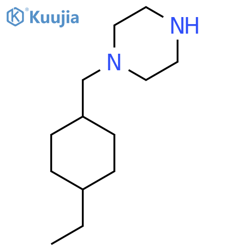 1-(4-ethylcyclohexyl)methylpiperazine structure