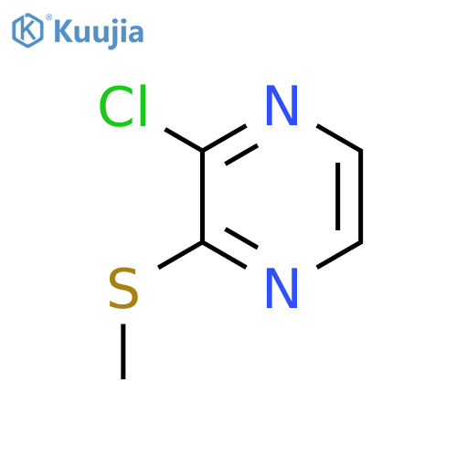 2-Chloro-3-(methylthio)pyrazine structure
