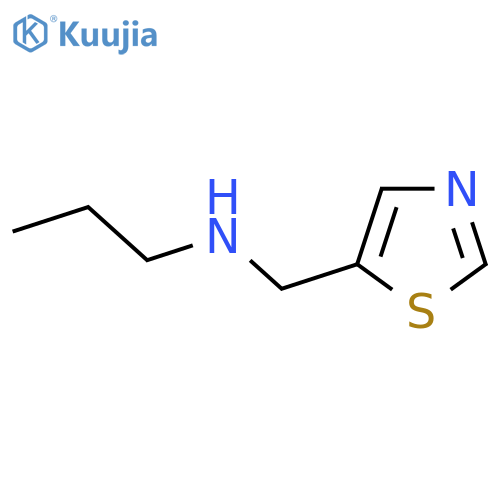 propyl(1,3-thiazol-5-yl)methylamine structure
