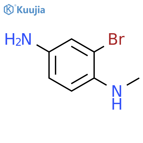 2-Bromo-1-N-methylbenzene-1,4-diamine structure