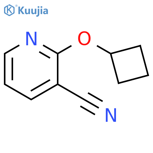2-cyclobutoxypyridine-3-carbonitrile structure