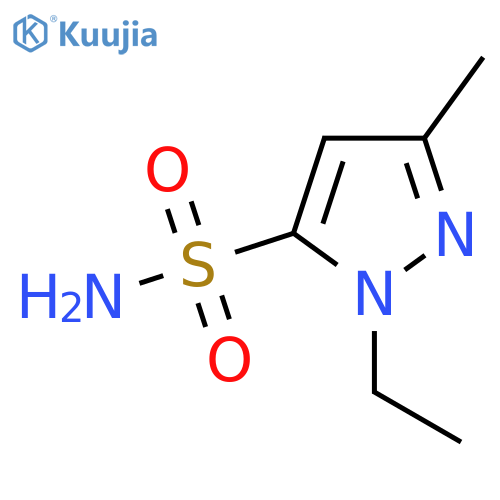 1-Ethyl-3-methyl-1h-pyrazole-5-sulfonamide structure