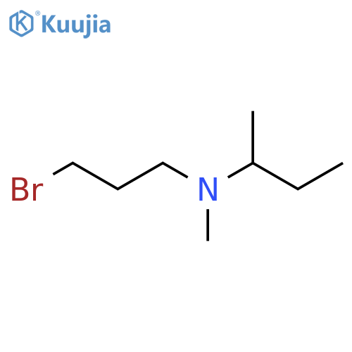 2-Butanamine, N-(3-bromopropyl)-N-methyl- structure