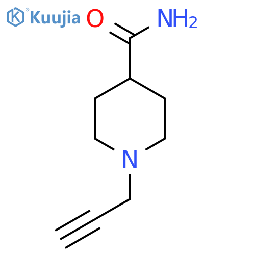 1-(Prop-2-yn-1-yl)piperidine-4-carboxamide structure