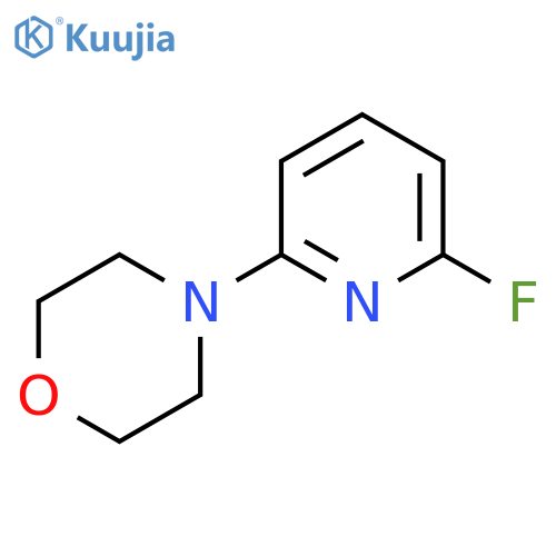 4-(6-Fluoropyridin-2-yl)morpholine structure