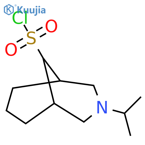 3-(Propan-2-yl)-3-azabicyclo[3.3.1]nonane-9-sulfonyl chloride structure