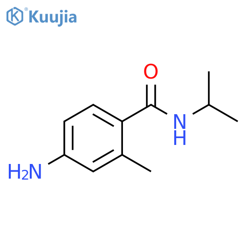 4-amino-2-methyl-N-(propan-2-yl)benzamide structure