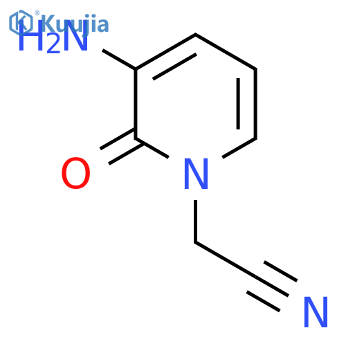 1(2H)-Pyridineacetonitrile, 3-amino-2-oxo- structure