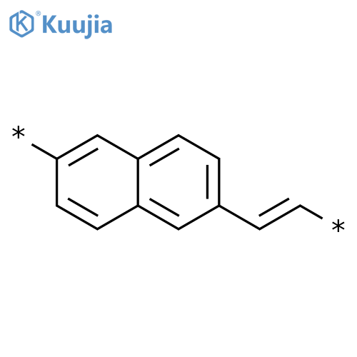 Poly(2,6-naphthalenediyl-1,2-ethenediyl) structure