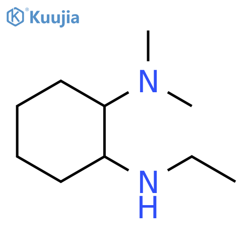 N-Ethyl-N',N'-dimethyl-cyclohexane-1,2-diamine structure