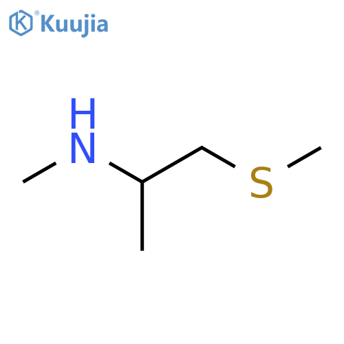 Methyl1-(methylsulfanyl)propan-2-ylamine structure
