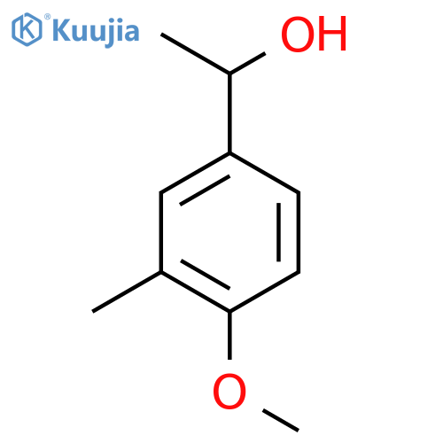 1-(4-Methoxy-3-methylphenyl)ethanol structure