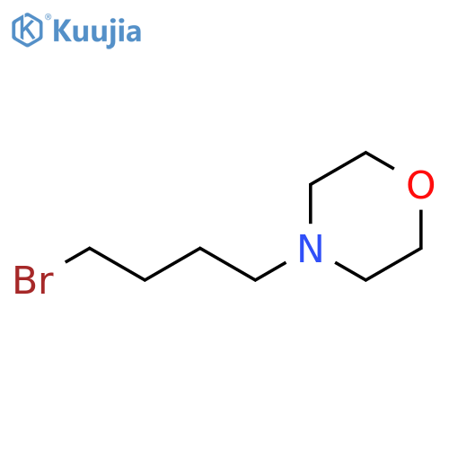Morpholine, 4-(4-bromobutyl)- structure