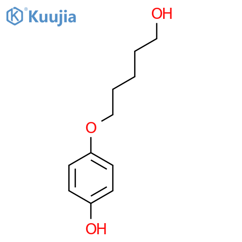 4-(5-Hydroxypentyloxy)phenol structure