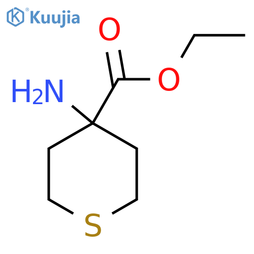Ethyl 4-aminothiane-4-carboxylate structure