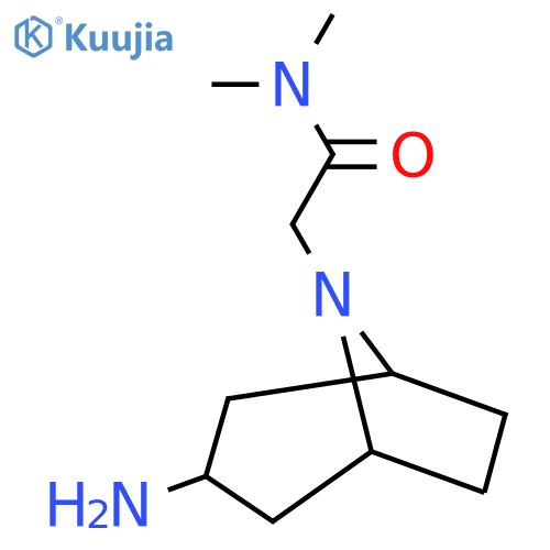 2-(3-amino-8-azabicyclo[3.2.1]octan-8-yl)-N,N-dimethyl-acetamide structure