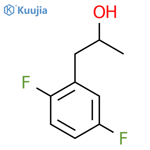 1-(2,5-difluorophenyl)propan-2-ol structure