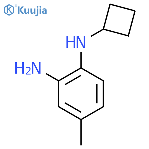 N1-cyclobutyl-4-methylbenzene-1,2-diamine structure