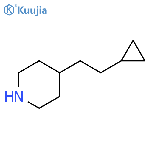 4-(2-cyclopropylethyl)piperidine structure
