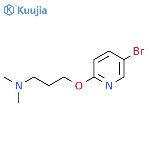 5-Bromo-2-(3-(N,N-dimethylamino)propoxy)pyridine structure