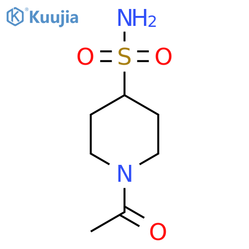 1-Acetylpiperidine-4-sulfonamide structure