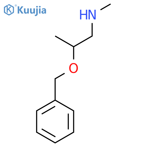 [2-(Benzyloxy)propyl](methyl)amine structure
