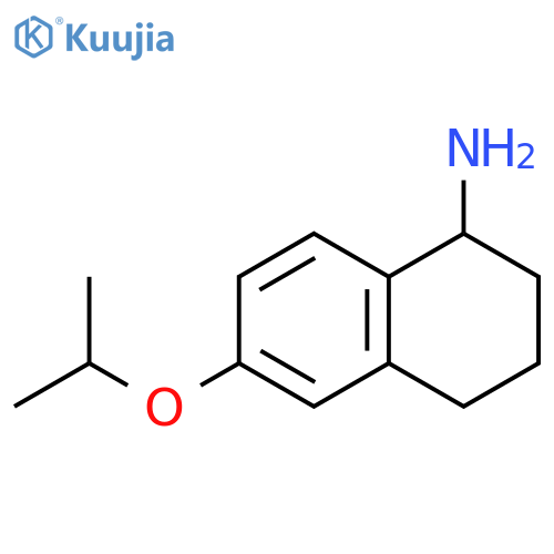 1-Naphthalenamine, 1,2,3,4-tetrahydro-6-(1-methylethoxy)- structure