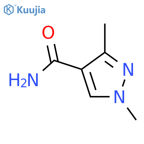 1,3-dimethyl-1H-pyrazole-4-carboxamide structure