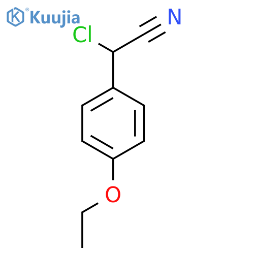 2-Chloro-2-(4-ethoxyphenyl)acetonitrile structure