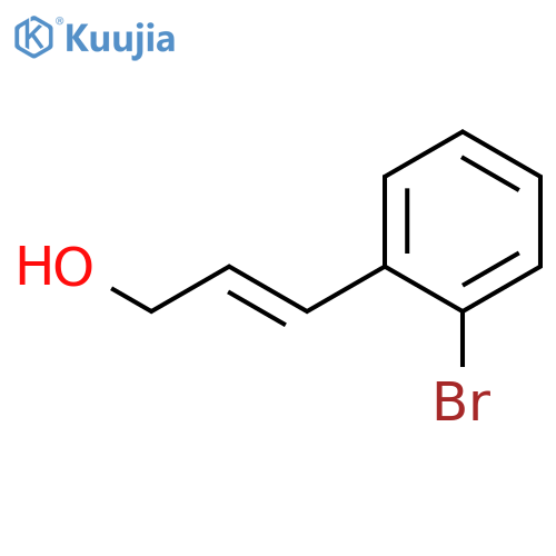 3-(2-bromophenyl)prop-2-en-1-ol structure