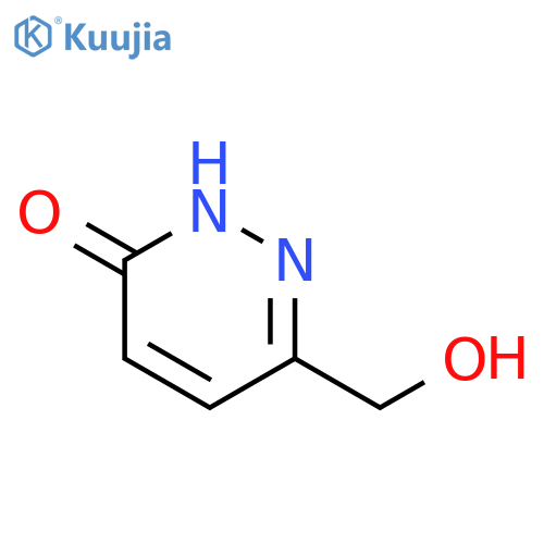 6-(hydroxymethyl)pyridazin-3-ol structure