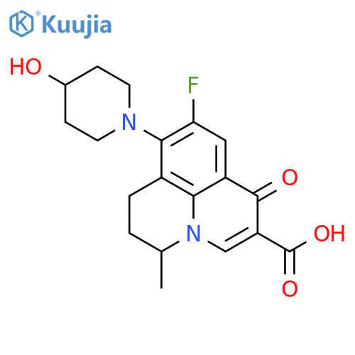 Nadifloxacin structure