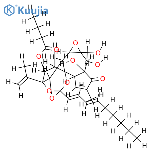 6alpha,7alpha-epoxy-5beta-hydroxy-9,13,14-ortho-[(2E,4E)-deca-2,4-dien-1-yl]-resiniferonol-12beta-yl butanoate structure