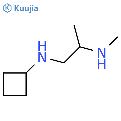 N-[2-(Methylamino)propyl]cyclobutanamine structure