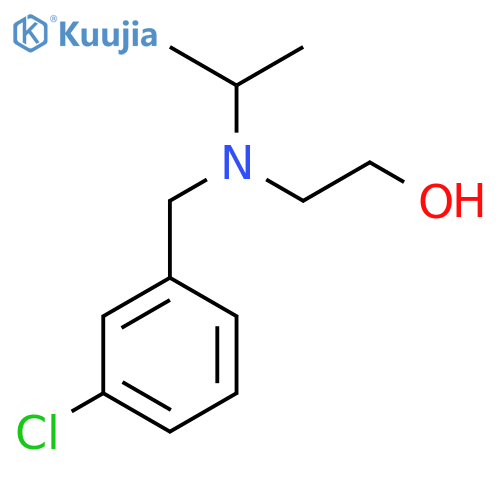 2-[(3-Chloro-benzyl)-isopropyl-amino]-ethanol structure