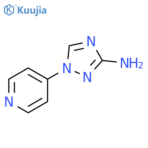 1-(pyridin-4-yl)-1H-1,2,4-triazol-3-amine structure