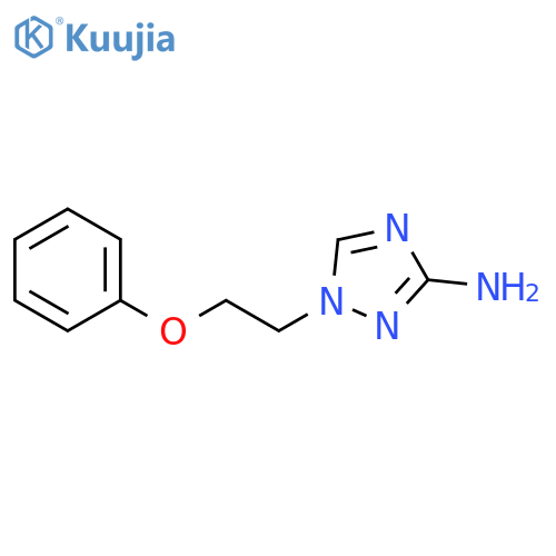 1H-1,2,4-Triazol-3-amine, 1-(2-phenoxyethyl)- structure