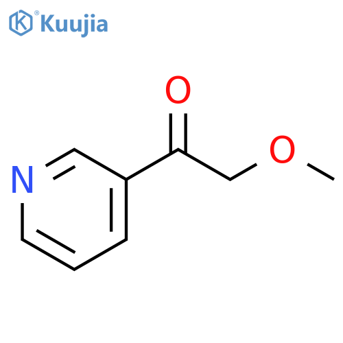 2-methoxy-1-(pyridin-3-yl)ethan-1-one structure