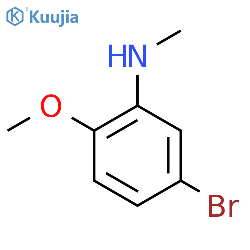 5-bromo-2-methoxy-N-methylaniline structure
