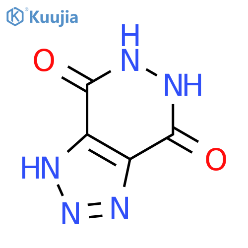 1H-1,2,3-Triazolo[4,5-d]pyridazine-4,7-dione, 5,6-dihydro- structure