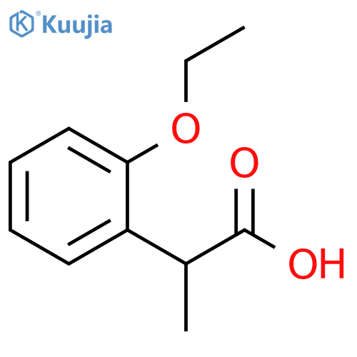 2-(2-ethoxyphenyl)propanoic acid structure