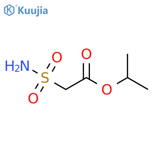 propan-2-yl 2-sulfamoylacetate structure