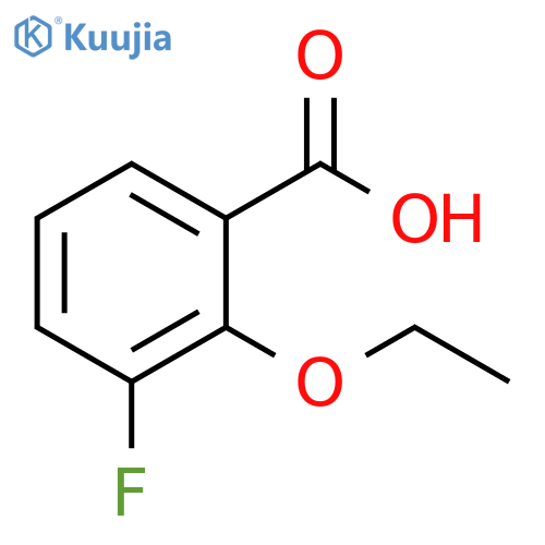 2-ethoxy-3-fluorobenzoic acid structure